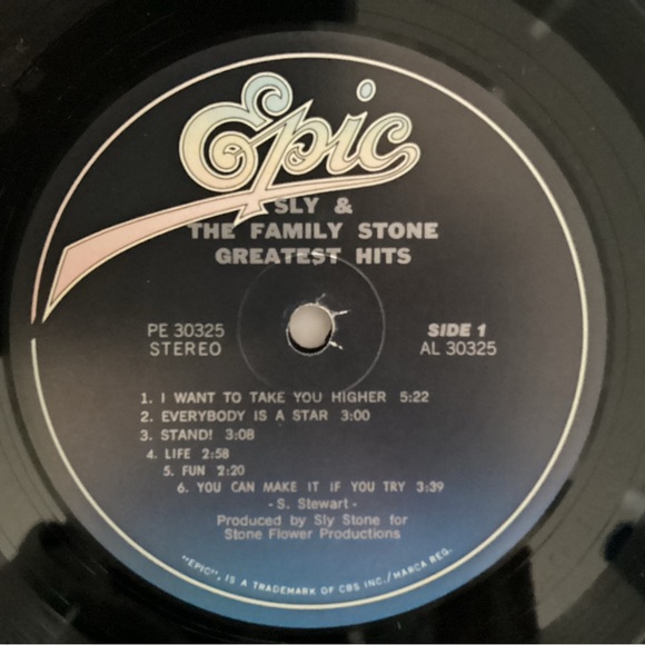 Sly & the Family Stone Greatest Hits Vinyl LP - Picture 4 of 5